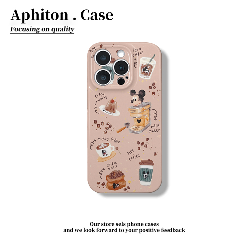 奥菲顿米奇咖啡机适用iPhone17苹果16菲林手机壳华为vivo小米oppo