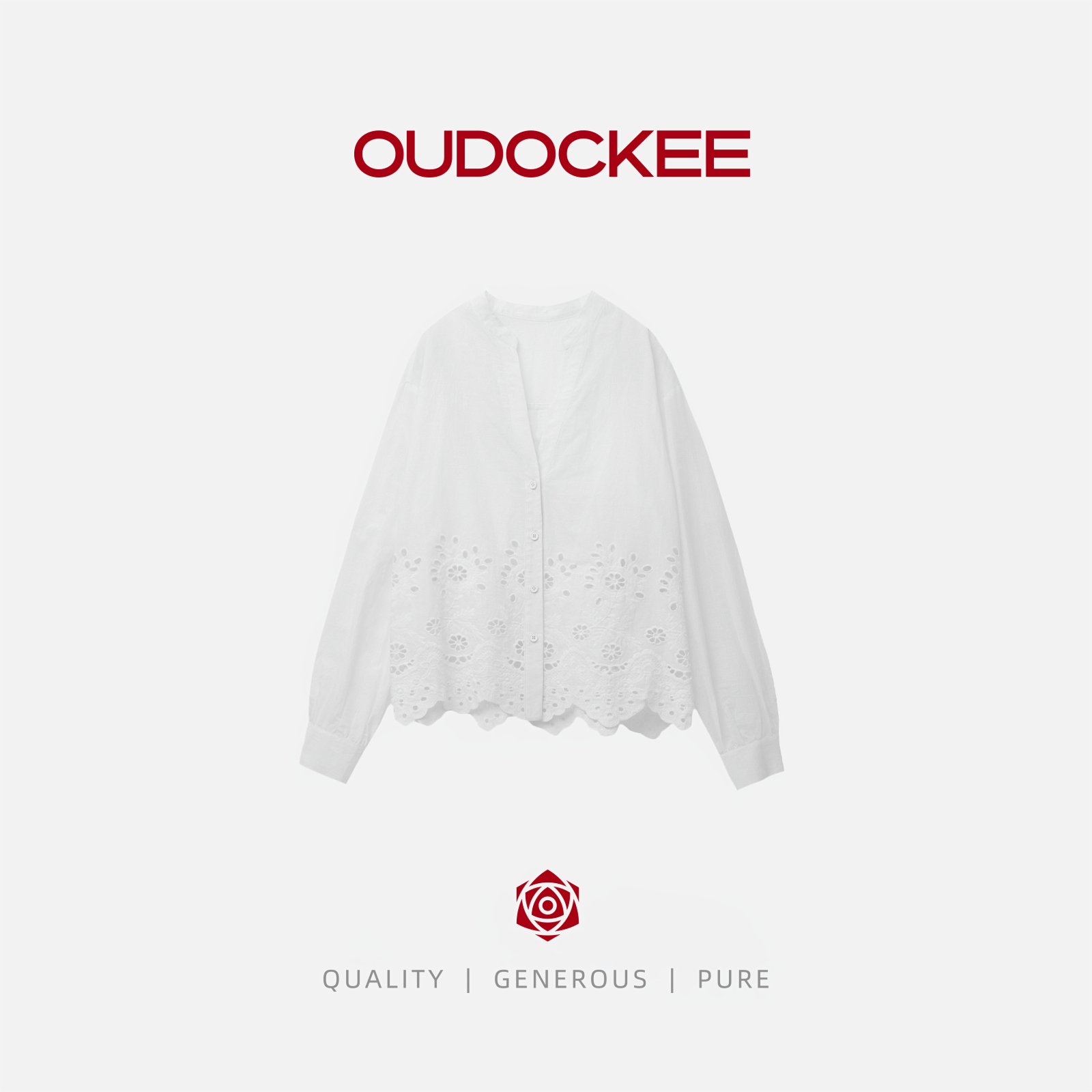 OUDOCKEE 鸥鸥【盲盒】田园衬衣+灰公主 组合 盲盒 562-805-