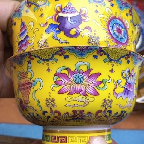 景德镇陶瓷藏式茶碗