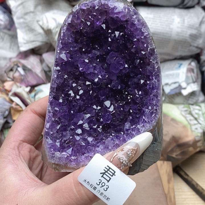 未镶嵌紫晶大型摆件（非配饰）