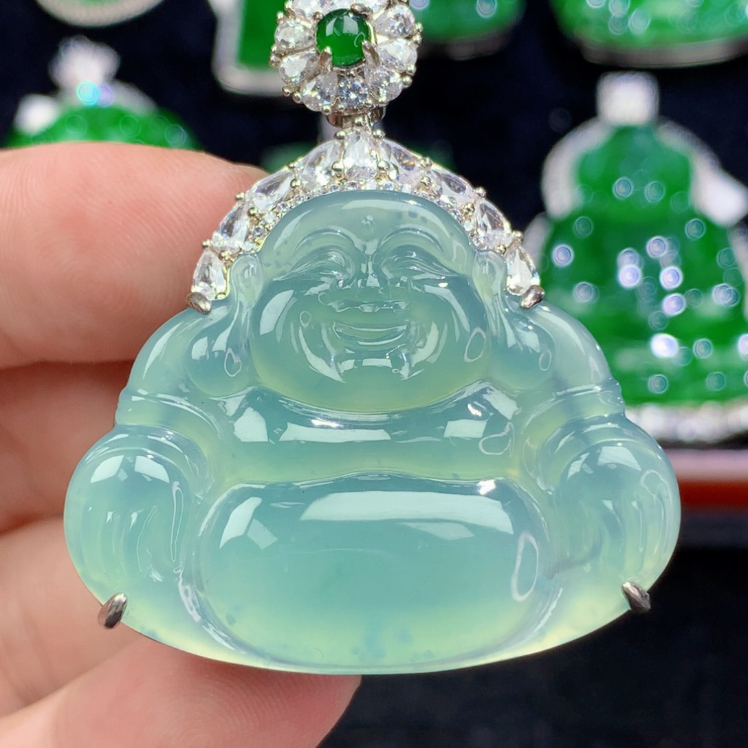 颈饰未镶嵌翡翠翡翠