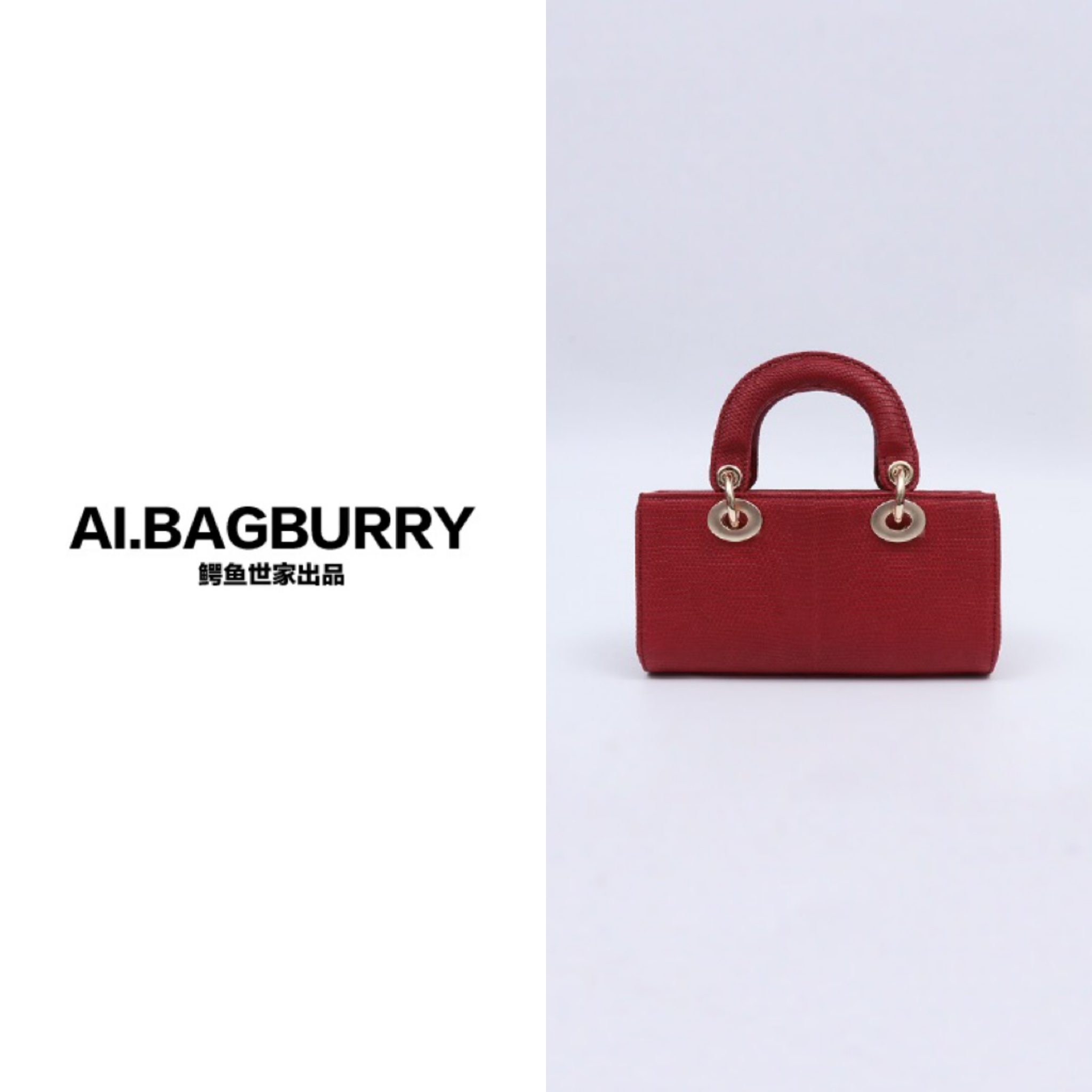 AI.BAGBURRY2025上新好物蜥蜴真皮女包