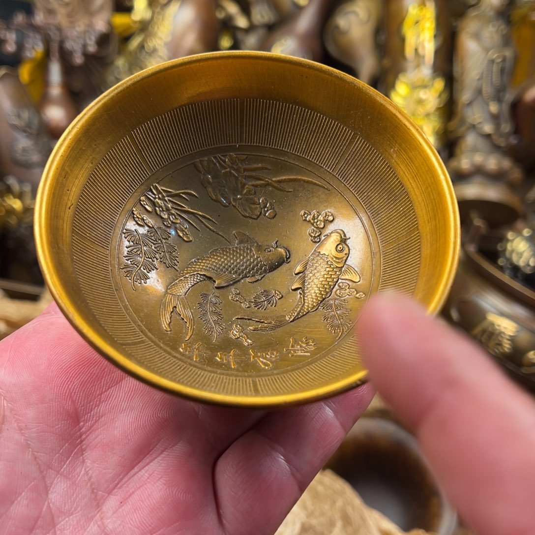 茶壶香炉铜器摆件