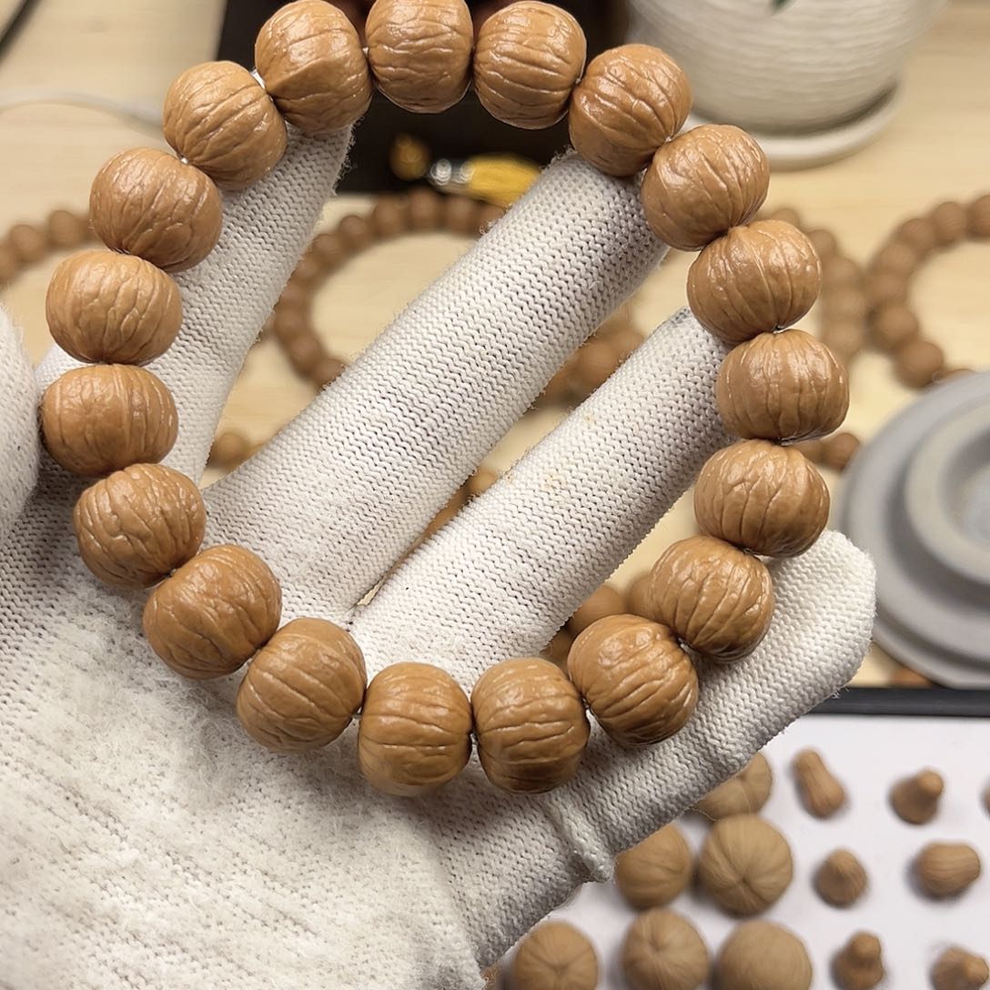 猴头核桃手串虎*南瓜