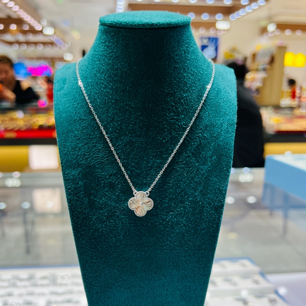 铂金Pt950精品套链轻奢时尚百搭双面经典素款简约