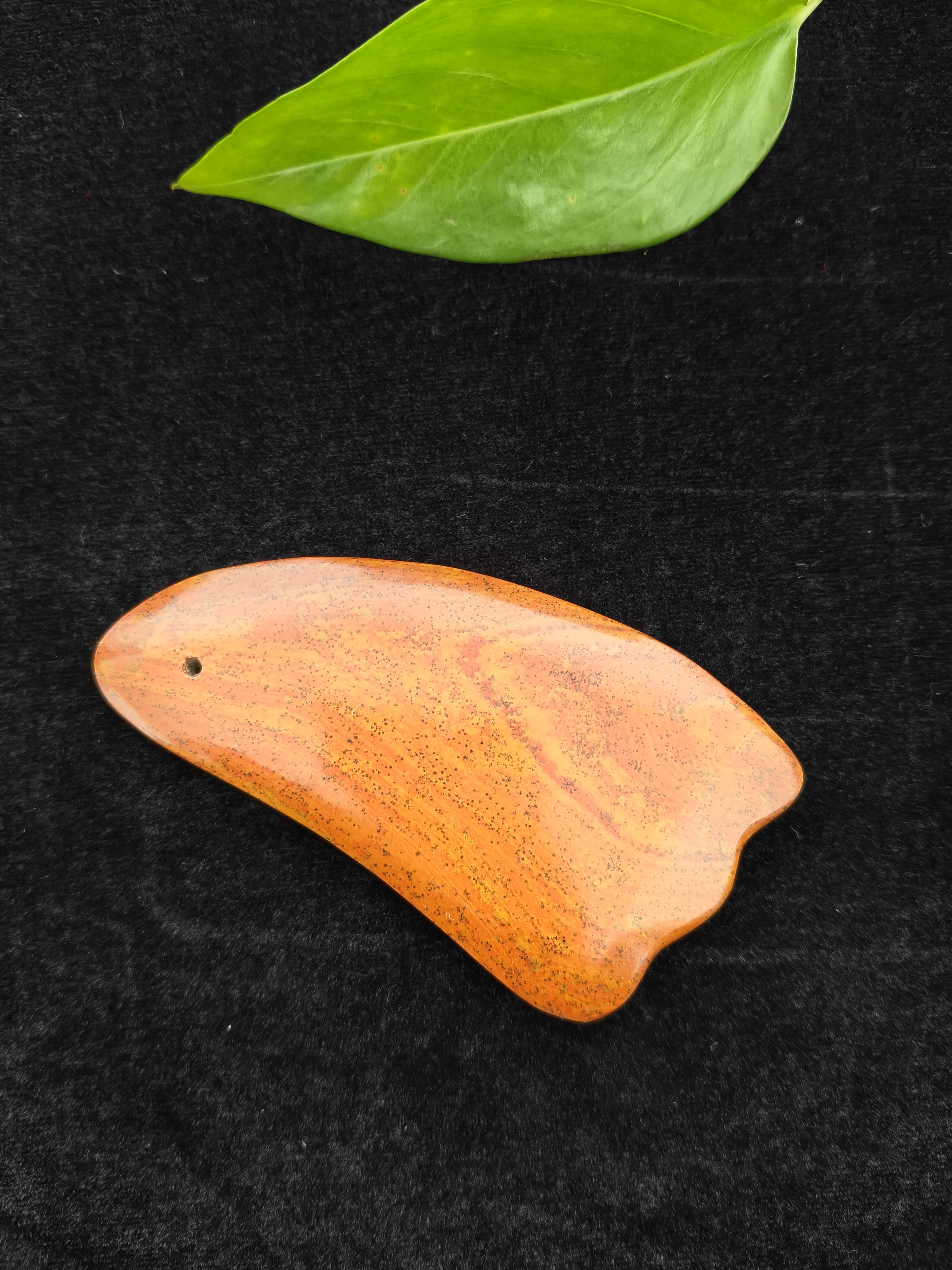 泗滨砭石刮痧面部脸部背部颈部全身通用足底颈椎圆形专用