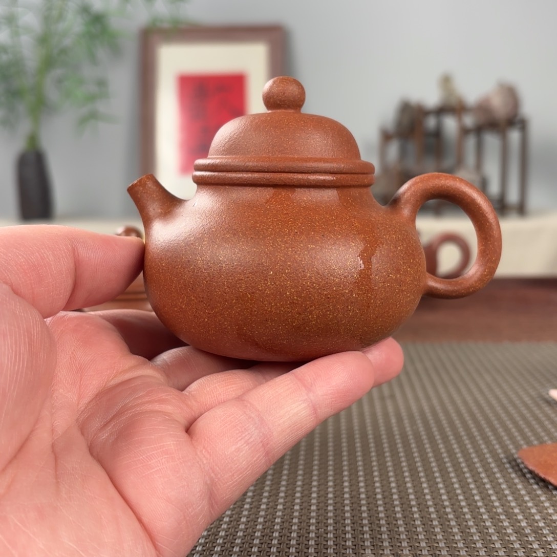 紫砂茶壶黄龙山原矿紫砂壶