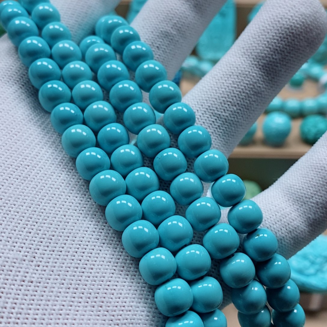 绿松石珠宝奇石未镶嵌鑫*