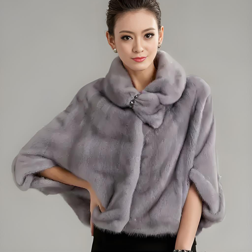 新款毛毛外套百搭