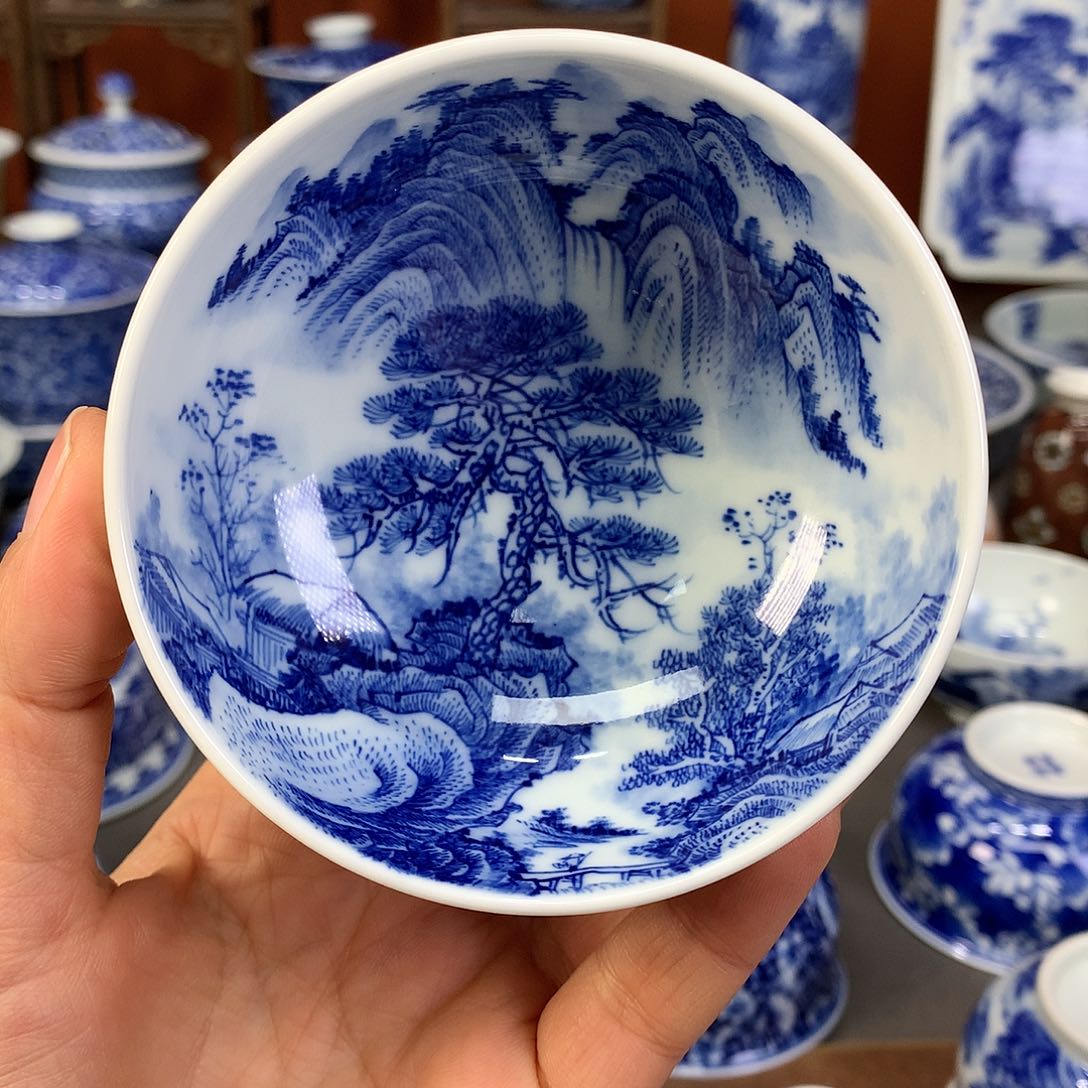 【闪购商品】瓷片景德镇陶瓷主人杯