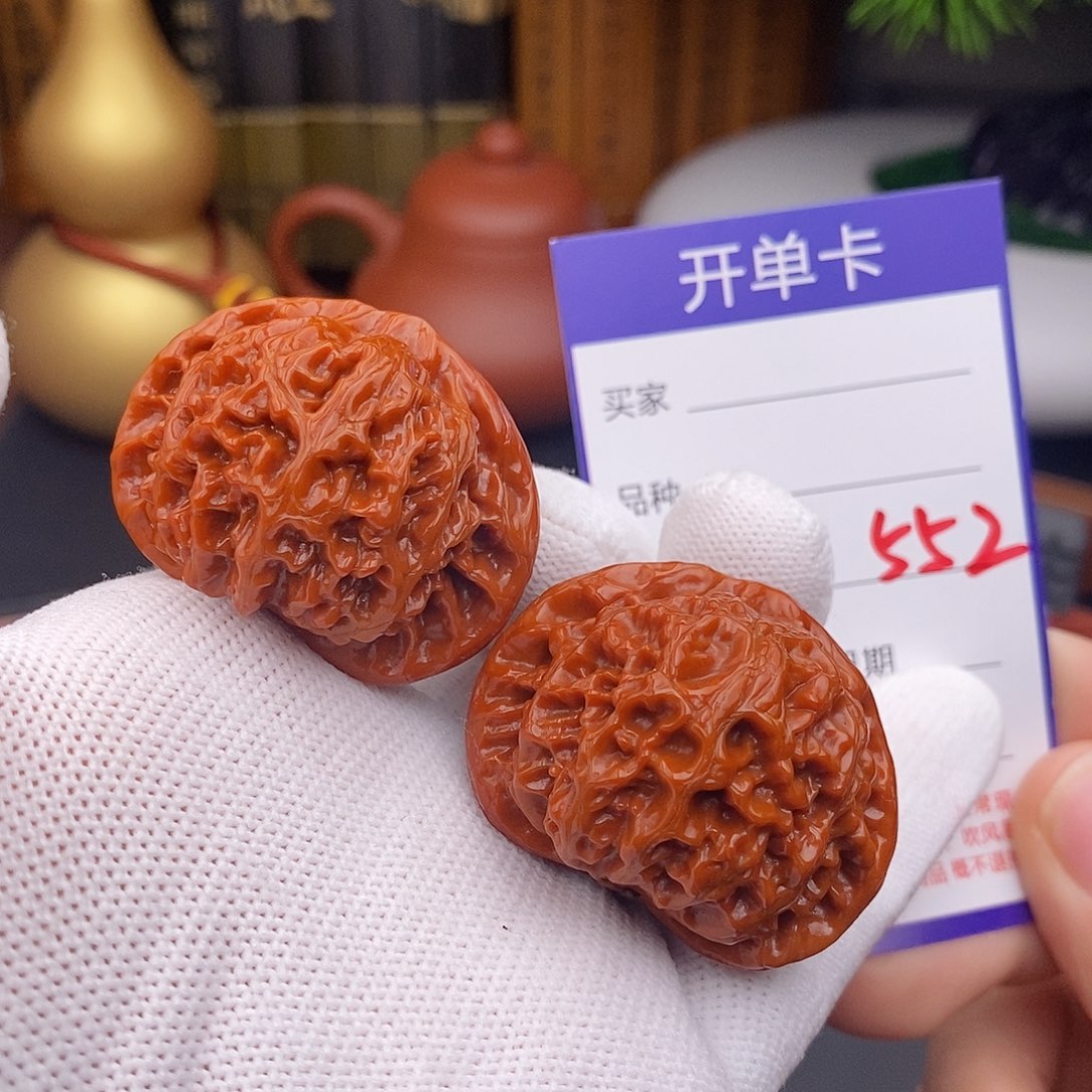 文玩核桃把件42宫灯552