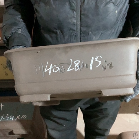 紫砂花盆手工制作