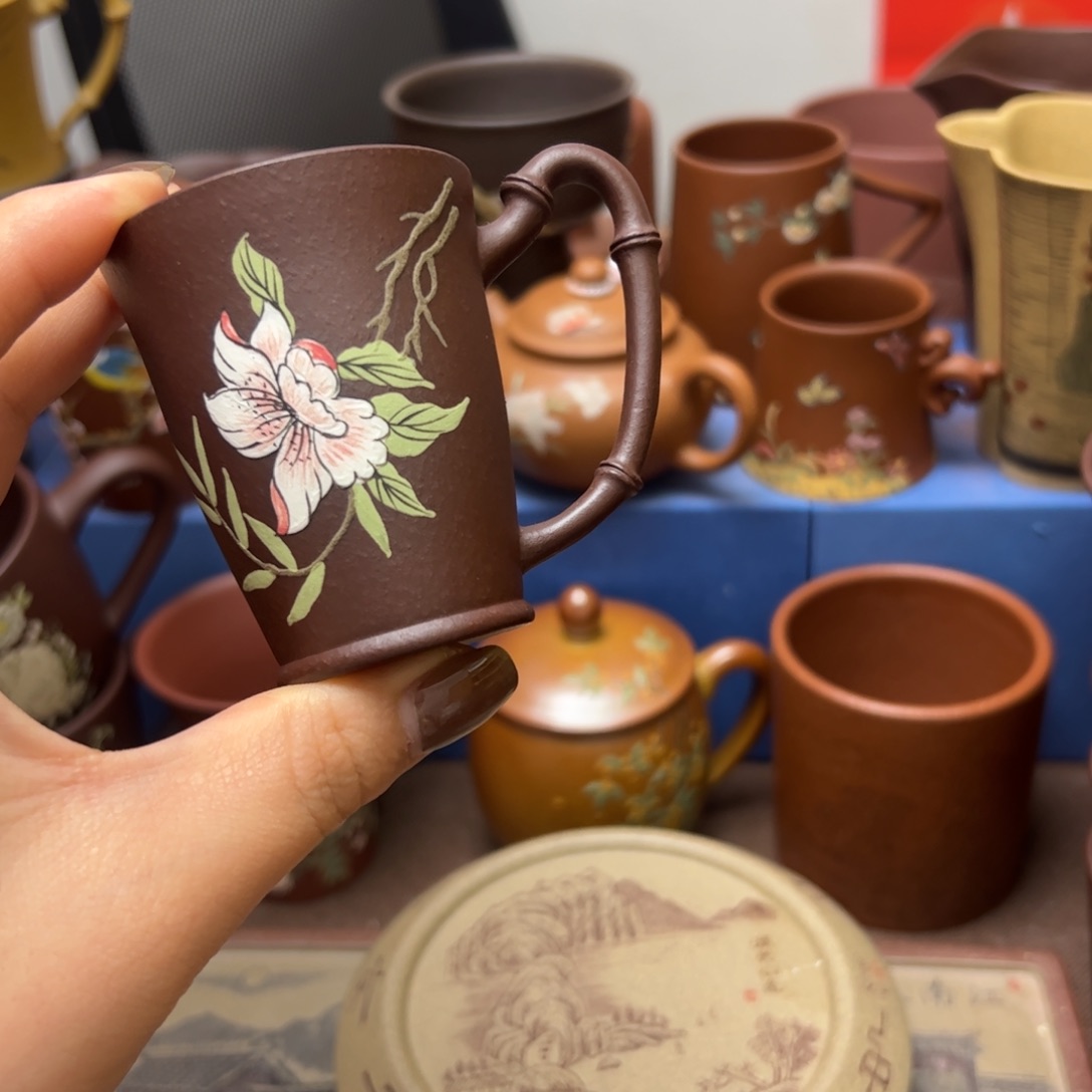 紫砂茶杯紫砂主人杯