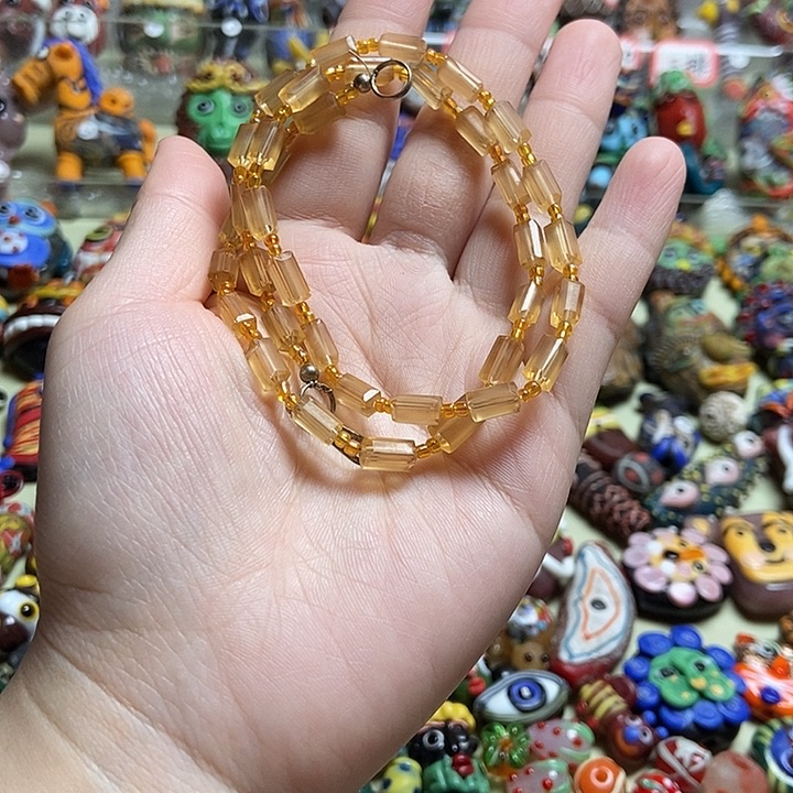 琉璃颈饰福利链子006