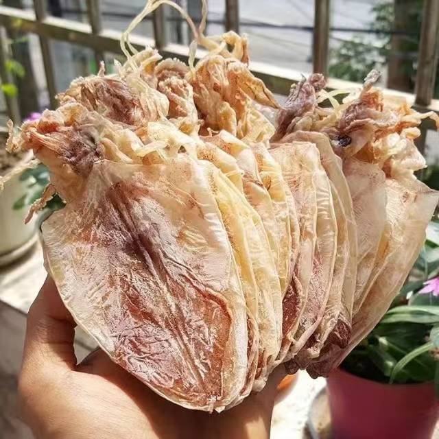 淡晒鱿鱼干 新鲜干净营养健康 天然野生淡晒