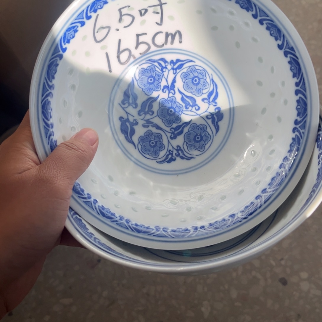 瓷片景德镇高温细白瓷餐具