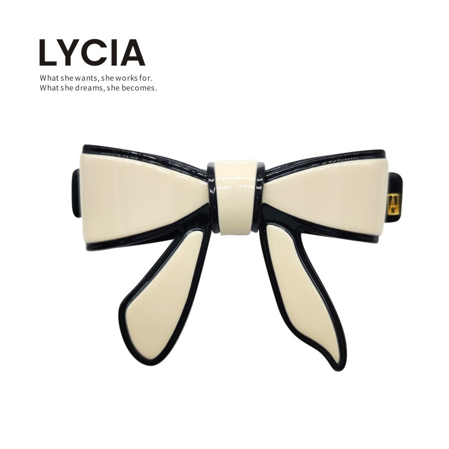 林惜亚历山大戴安娜发夹半扎高级感轻奢弹簧夹显气质小香风TH734