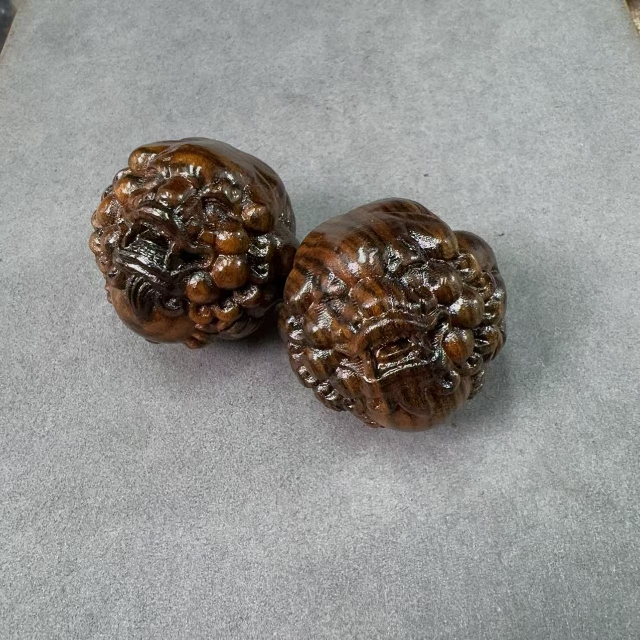 A252沉香文玩把件48mm+