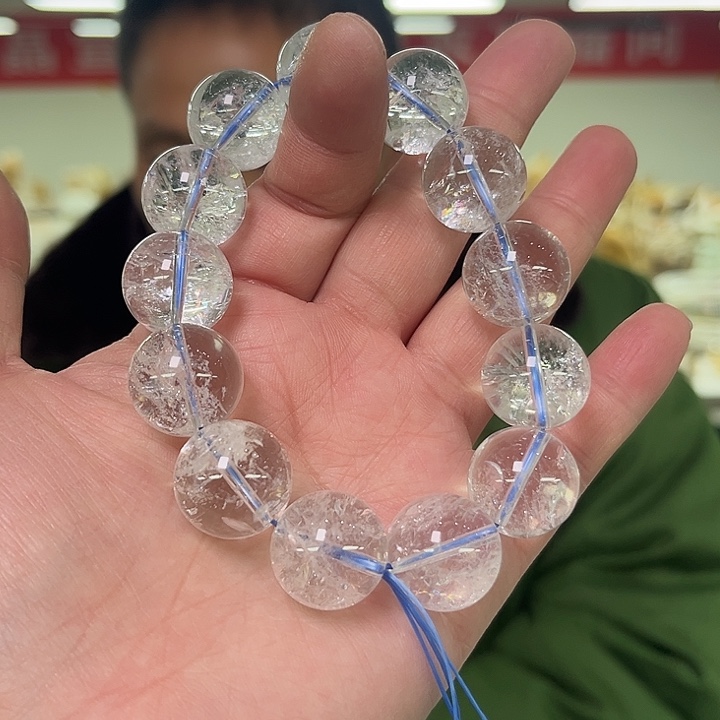 水晶手链未镶嵌白啊赛