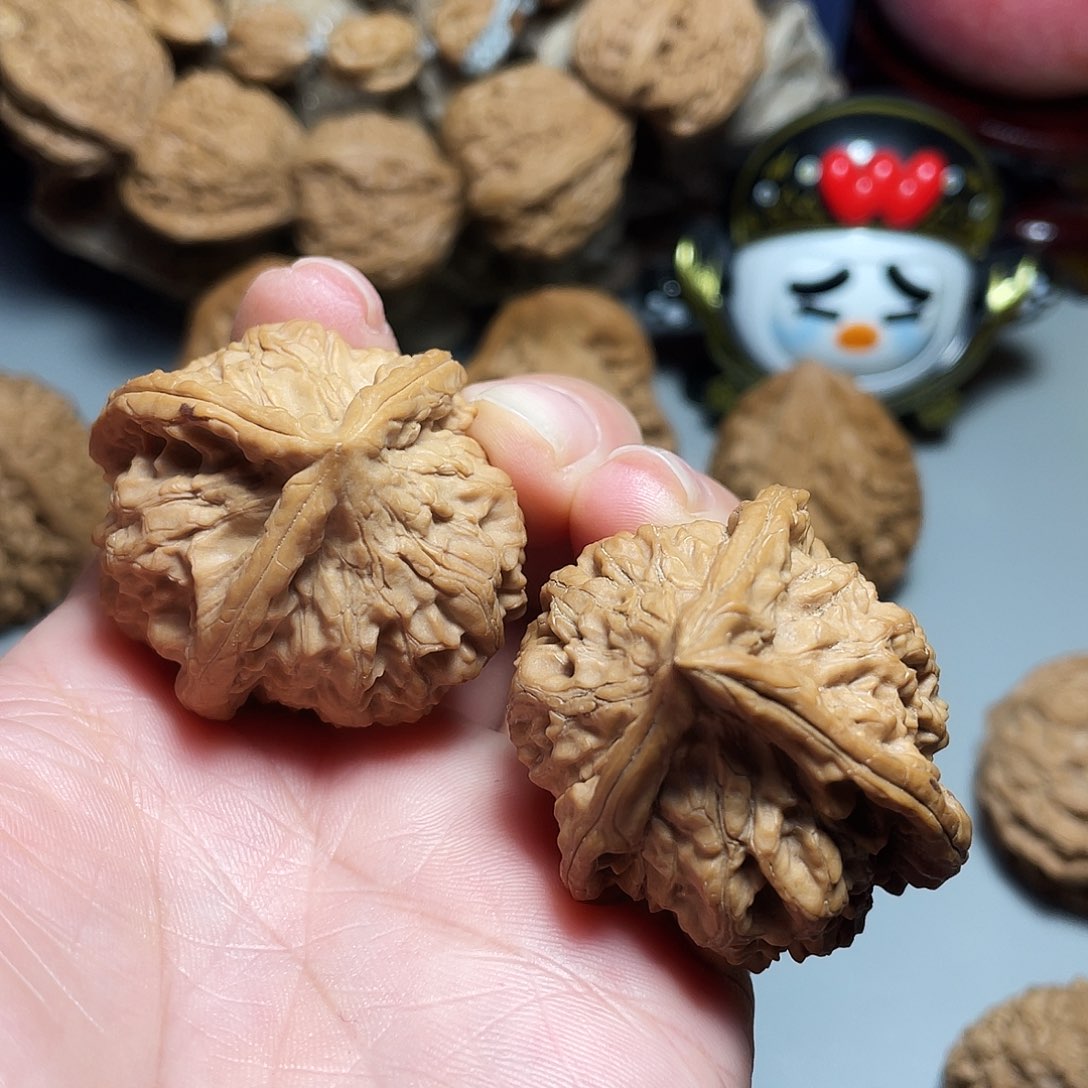 核桃手串/手链精品小众三楞39
