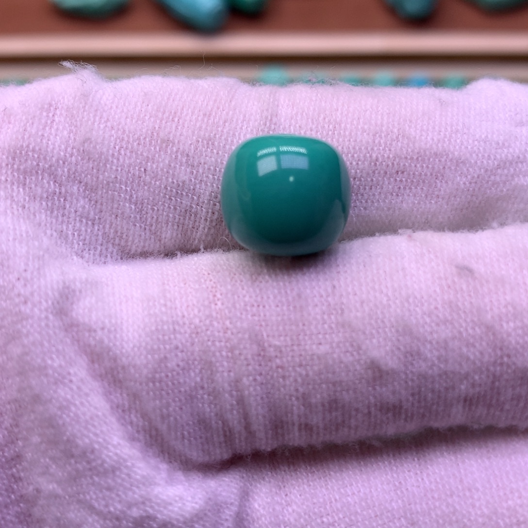 原生态散珠配珠老型深绿色卡12