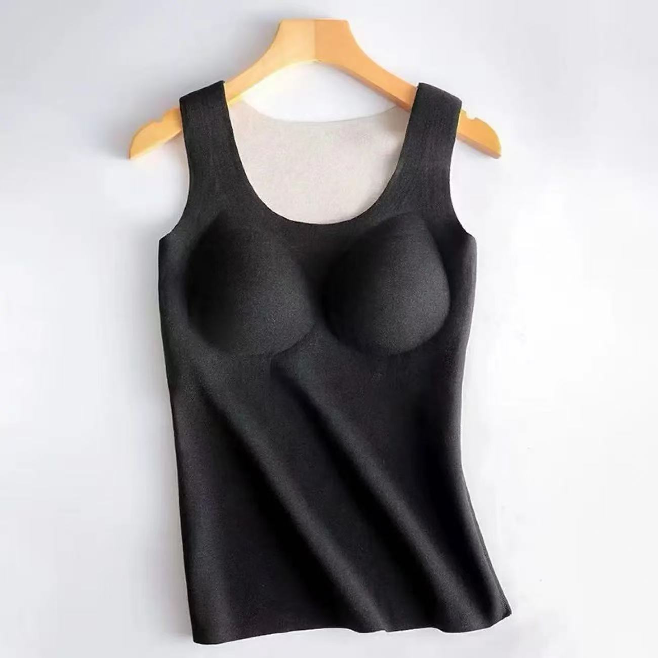 68134无痕无袖暖心内搭背心