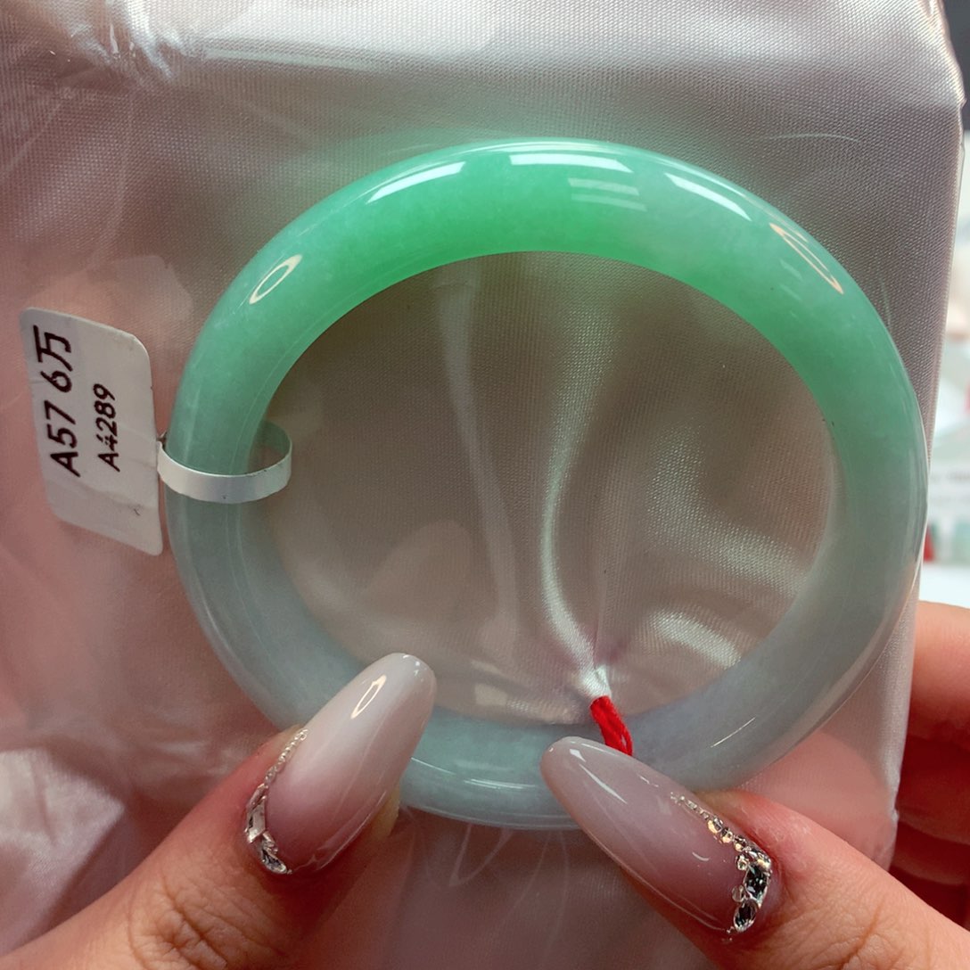 翡翠手镯未镶嵌22（17号）