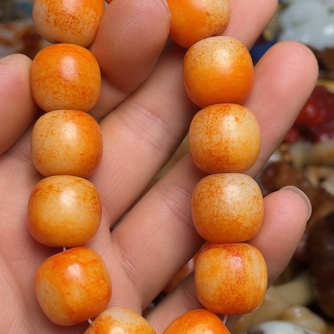 神***光和田玉未镶嵌挂件