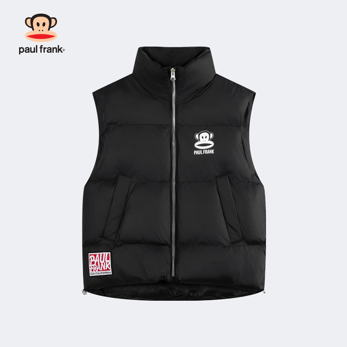 大嘴猴童装冬装马甲2024新款中大儿童冬季背心保暖3505355205F