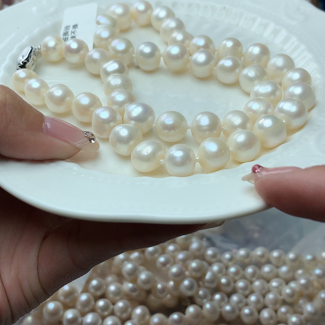 淡水珍珠10-11未镶嵌01项链