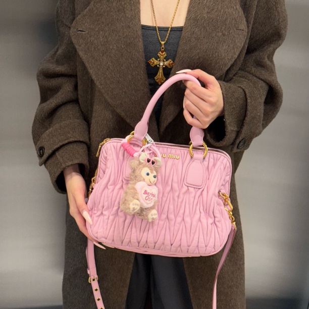 95新 MIU MIU/缪缪 miumiu缪缪手提斜挎单肩包