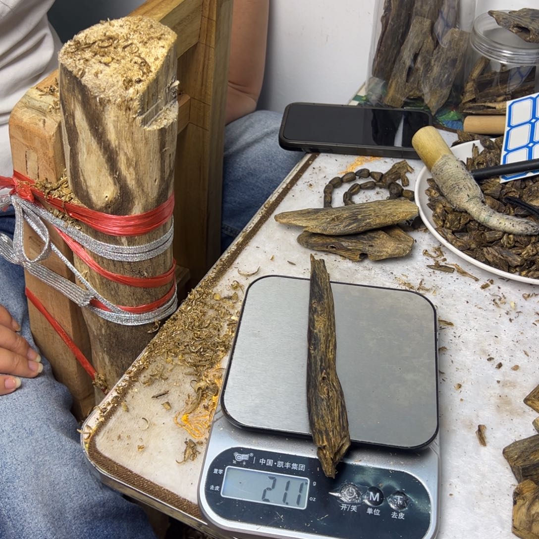 物***贸线香奇楠虫漏香21克
