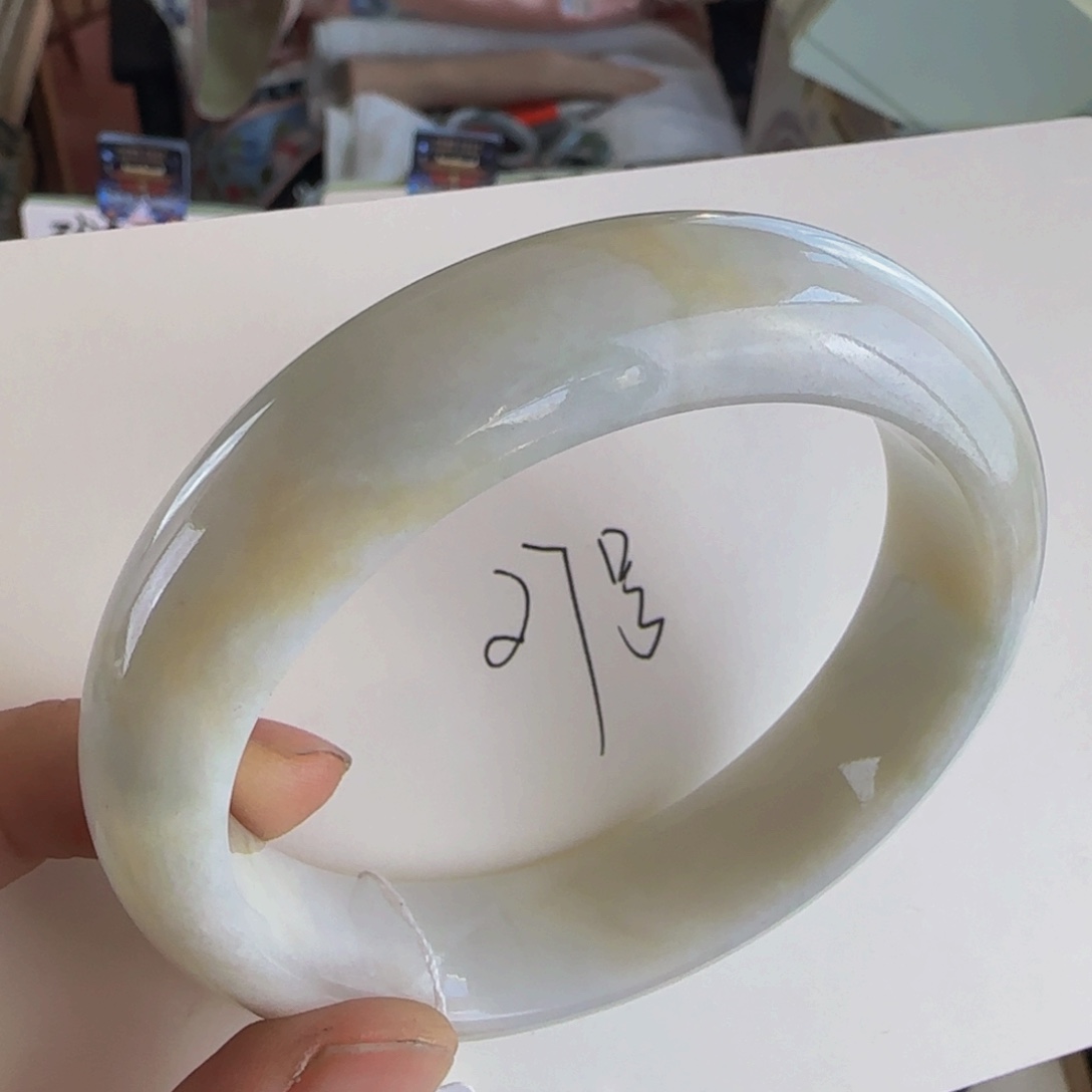 翡翠手镯未镶嵌老坑57