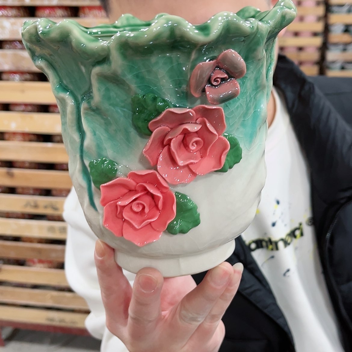 【闪购商品】陶瓷陶瓷多肉植物花盆