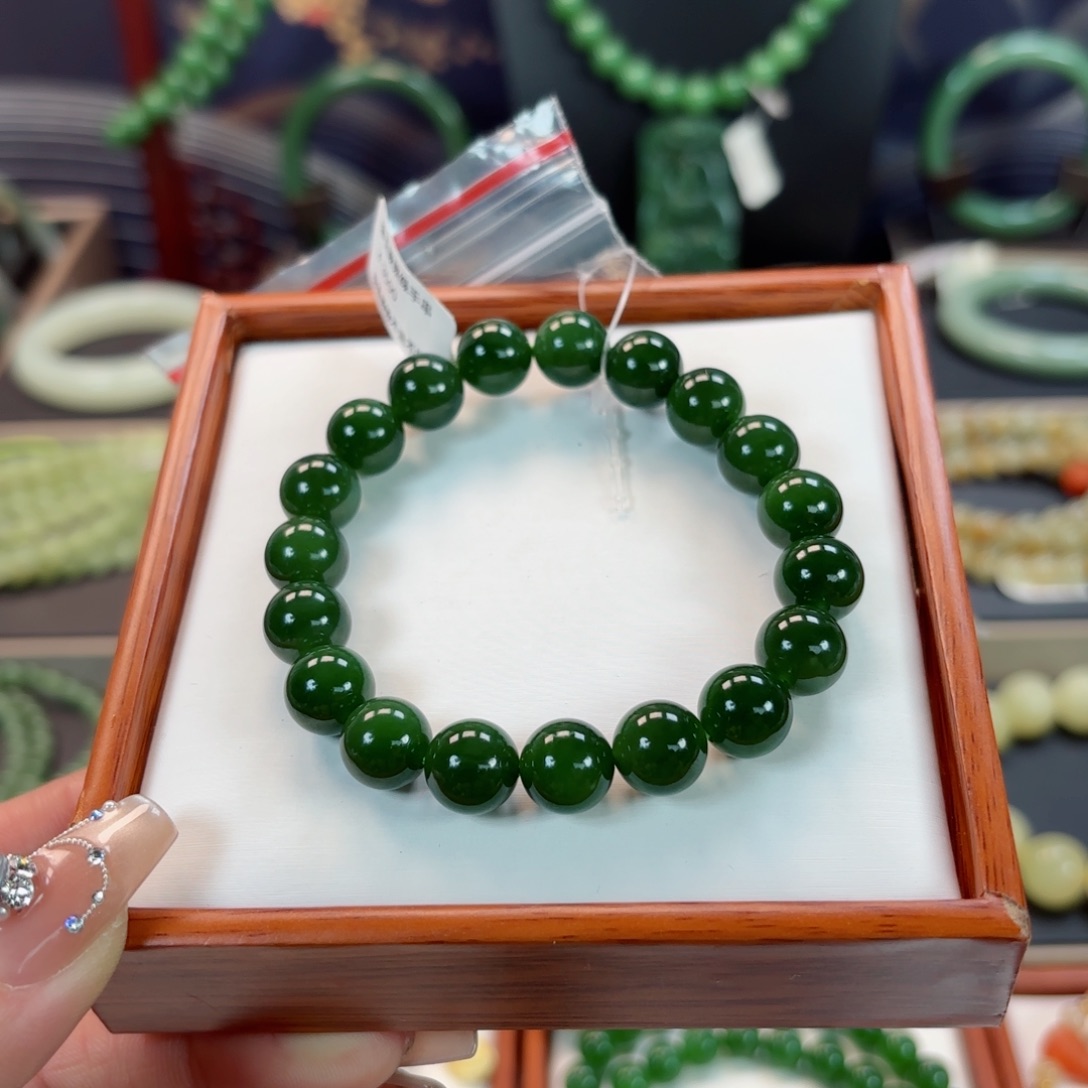 和田玉手链未镶嵌