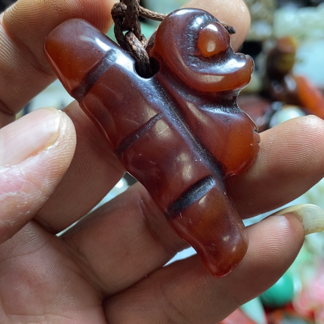 吊坠紫金钵盂菩提