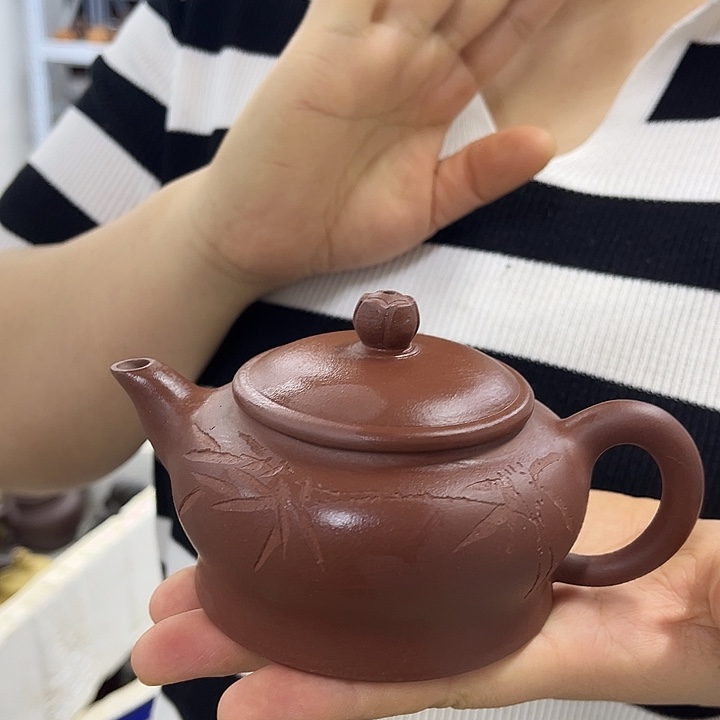 茶壶紫砂宜兴紫砂壶瑕疵