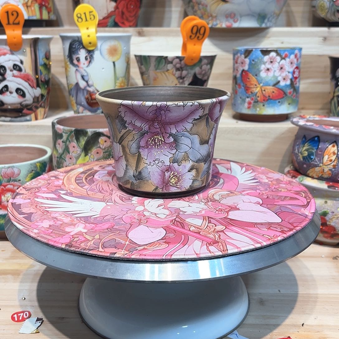 紫砂花盆手工花盆默认微瑕13/9