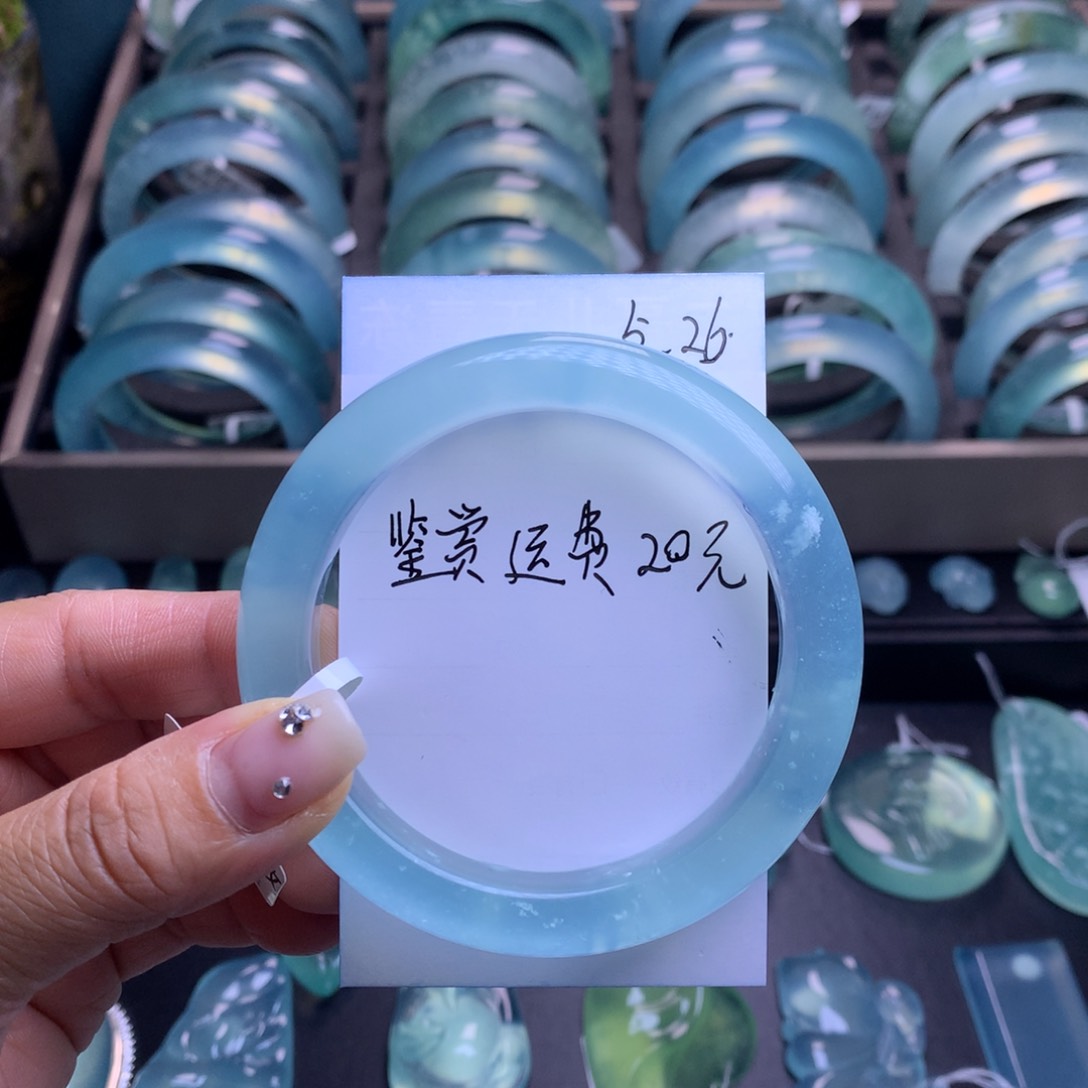 蛇纹石玉未镶嵌手镯55