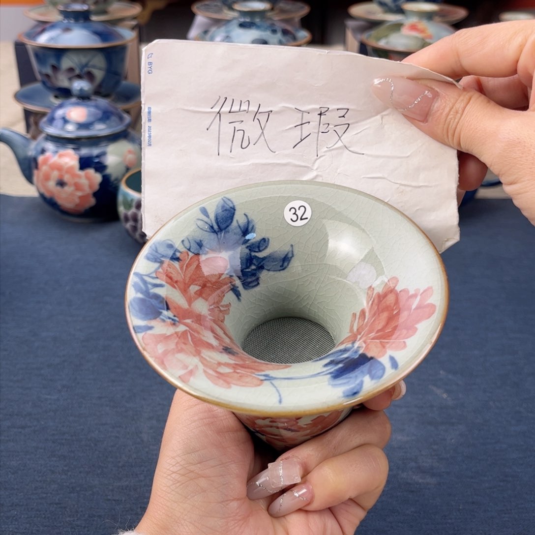杯景德镇手绘手工茶具