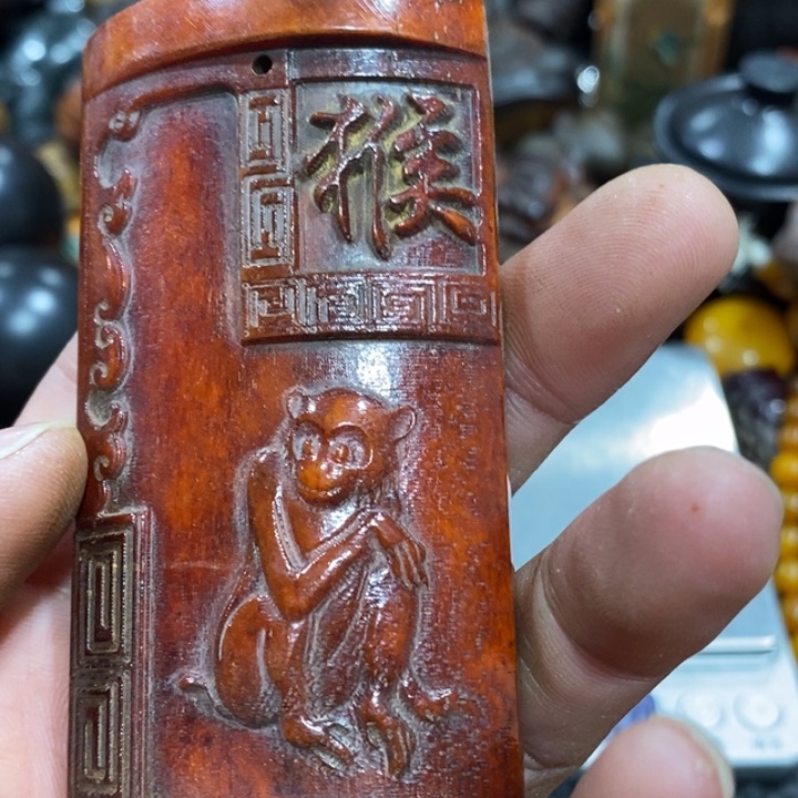 滴血莲花菩提吊坠