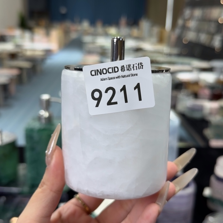 白水晶棉签罐福利9211