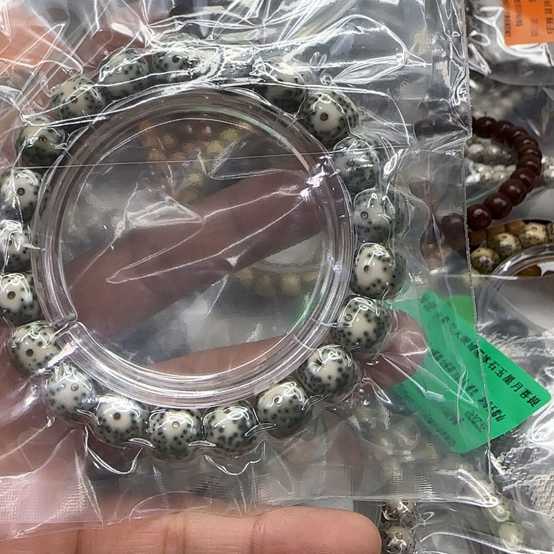 *****手串星月菩提262尽头卡姿兰青花大眼睛11单圈