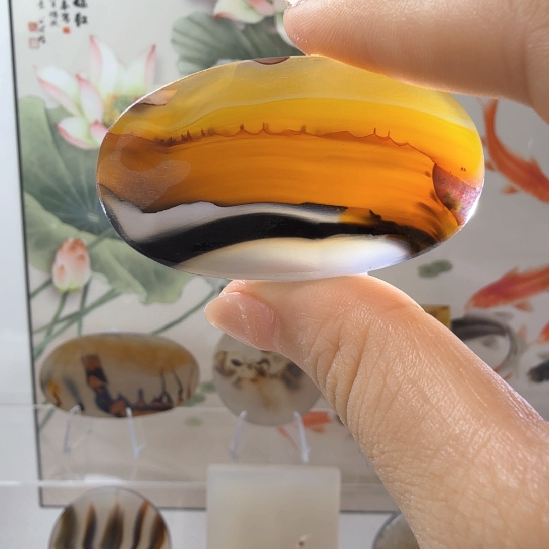 玛瑙/玉髓吊坠(不含链)未镶嵌11