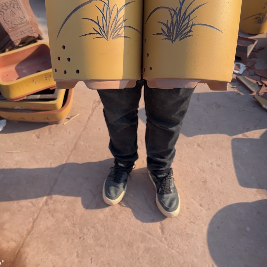 紫砂花盆口径15.18口径