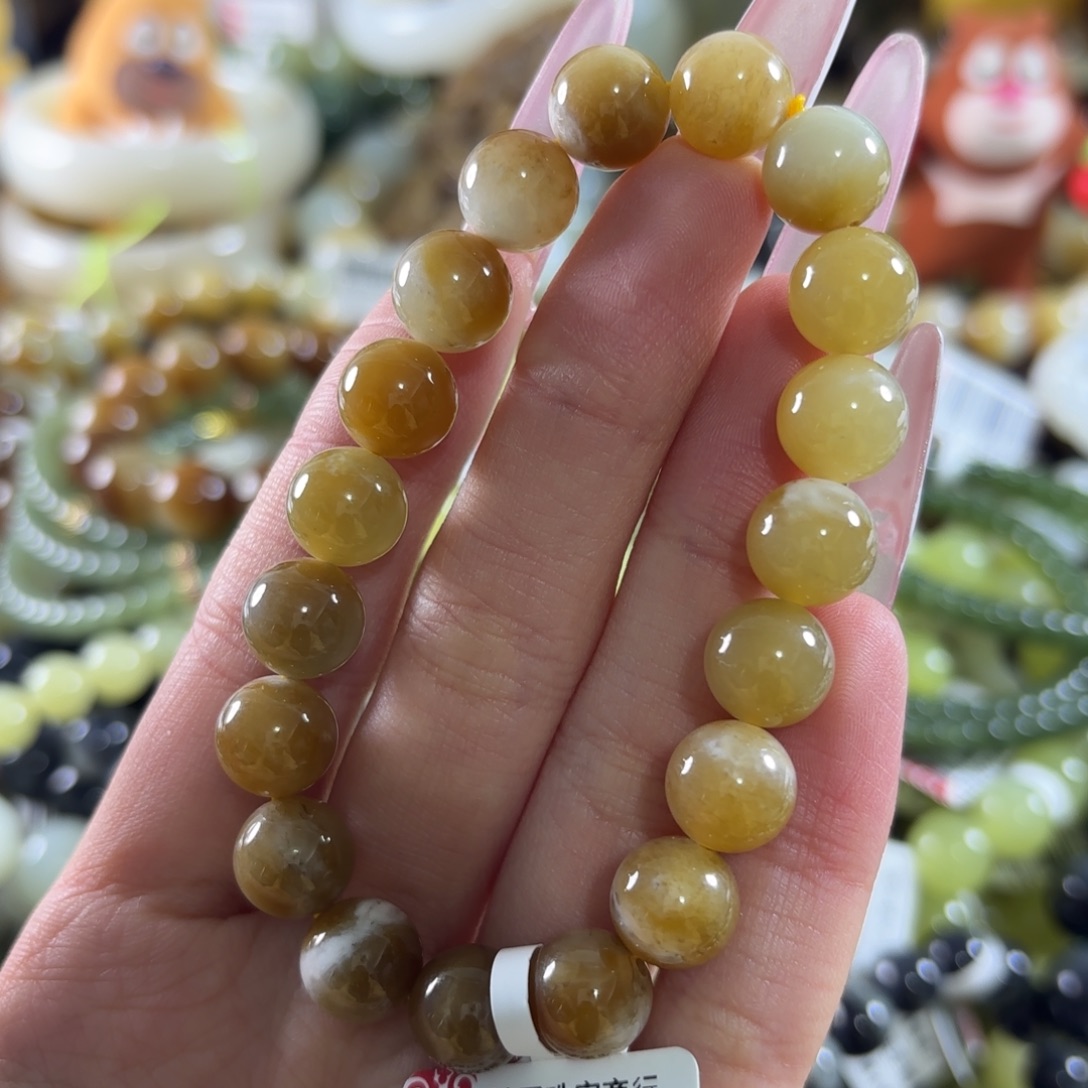 和田玉未镶嵌手链397