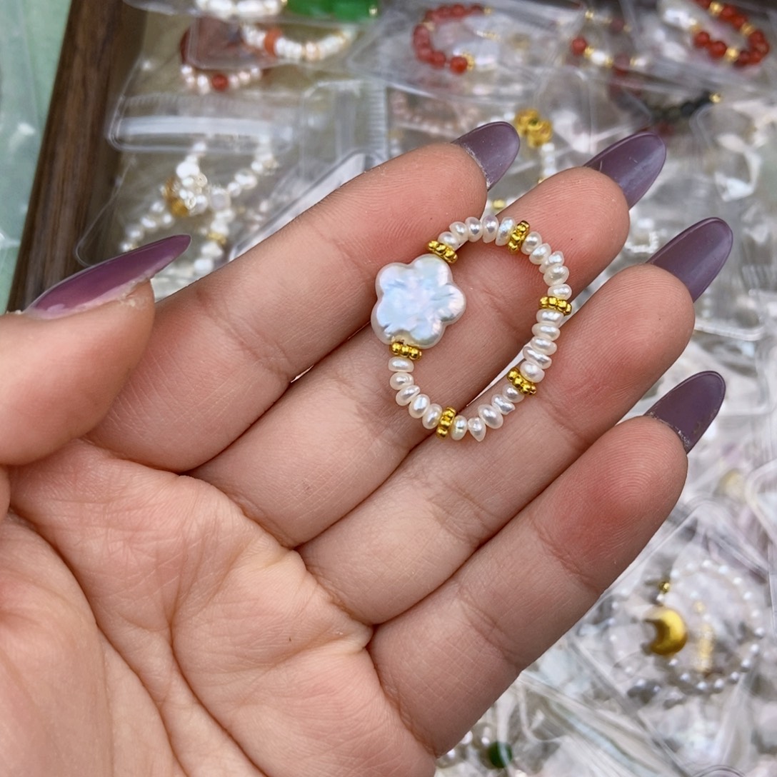 淡水珍珠戒指未镶嵌