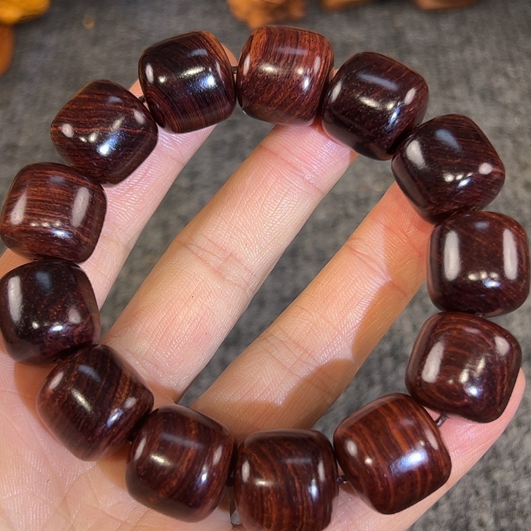 黄花梨/降香黄檀海南黄花梨油梨，帝王紫典藏品18