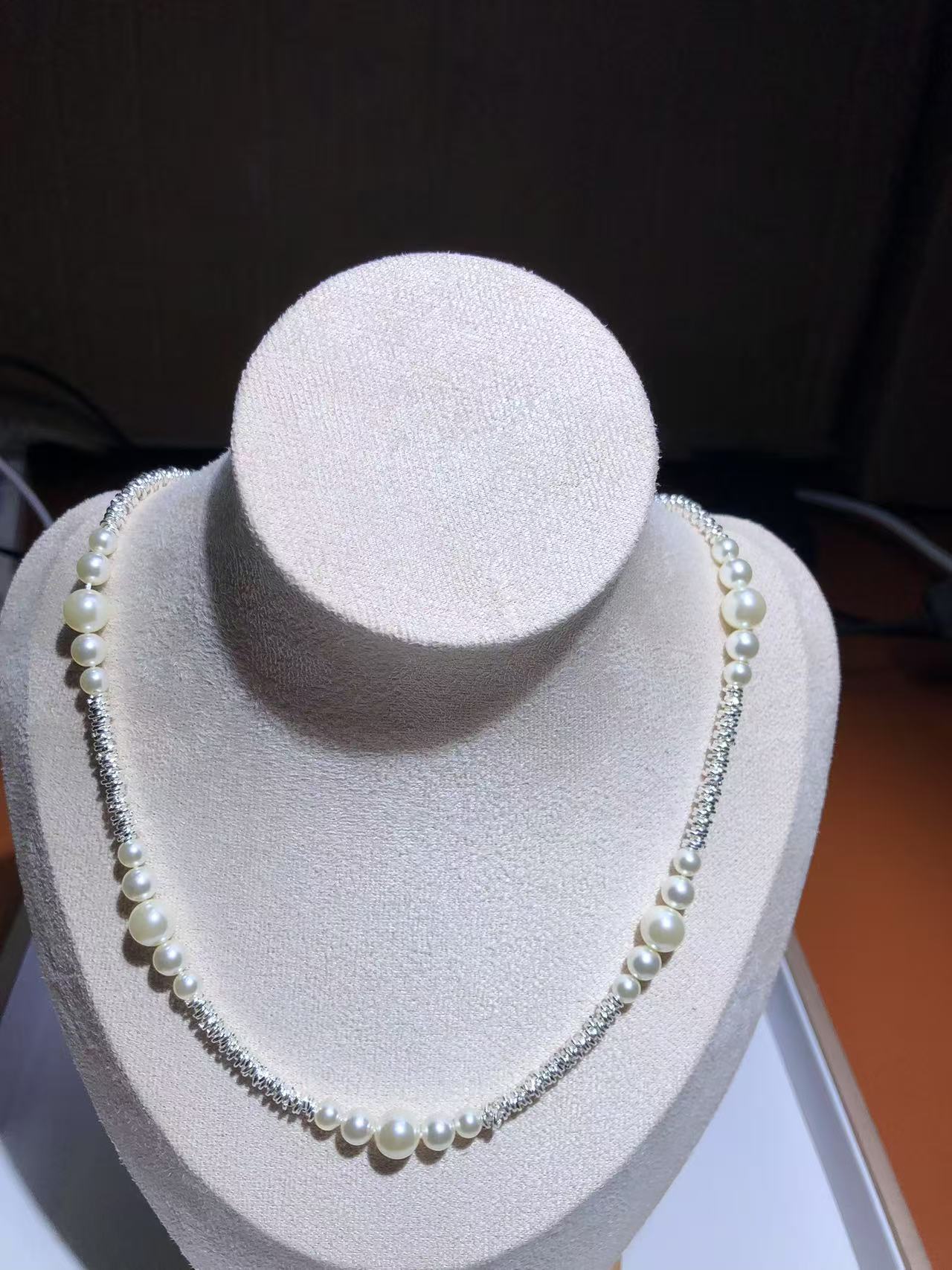 精品淡水珍珠项链【无礼盒】0007