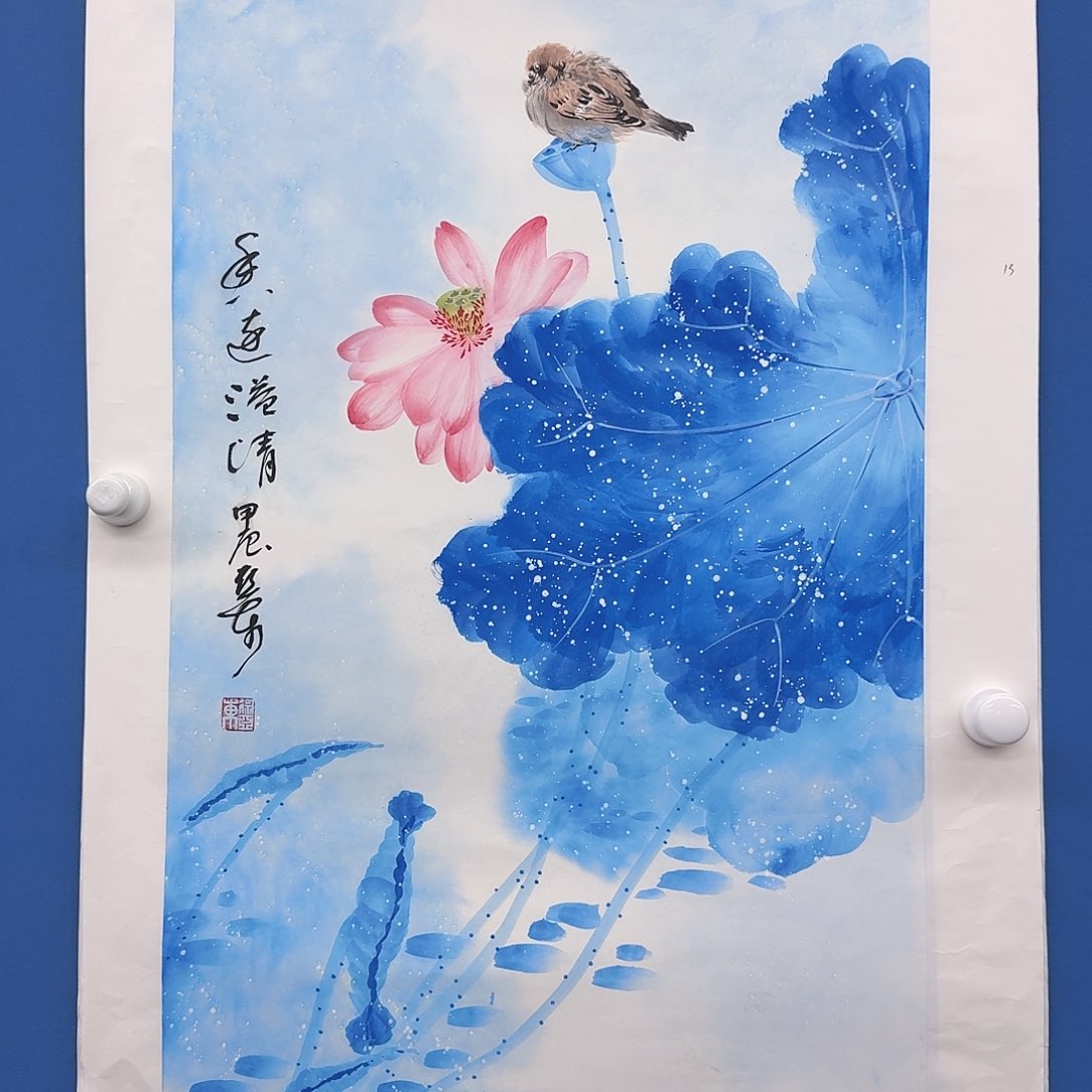 国画多次参加国内外大型